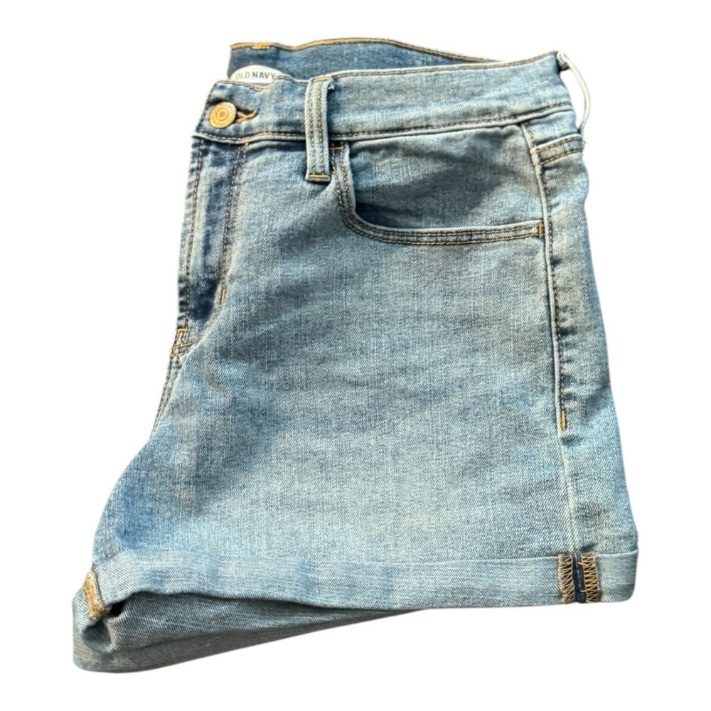 Old Navy Light Blue Jean Shorts - Picture 3 of 5